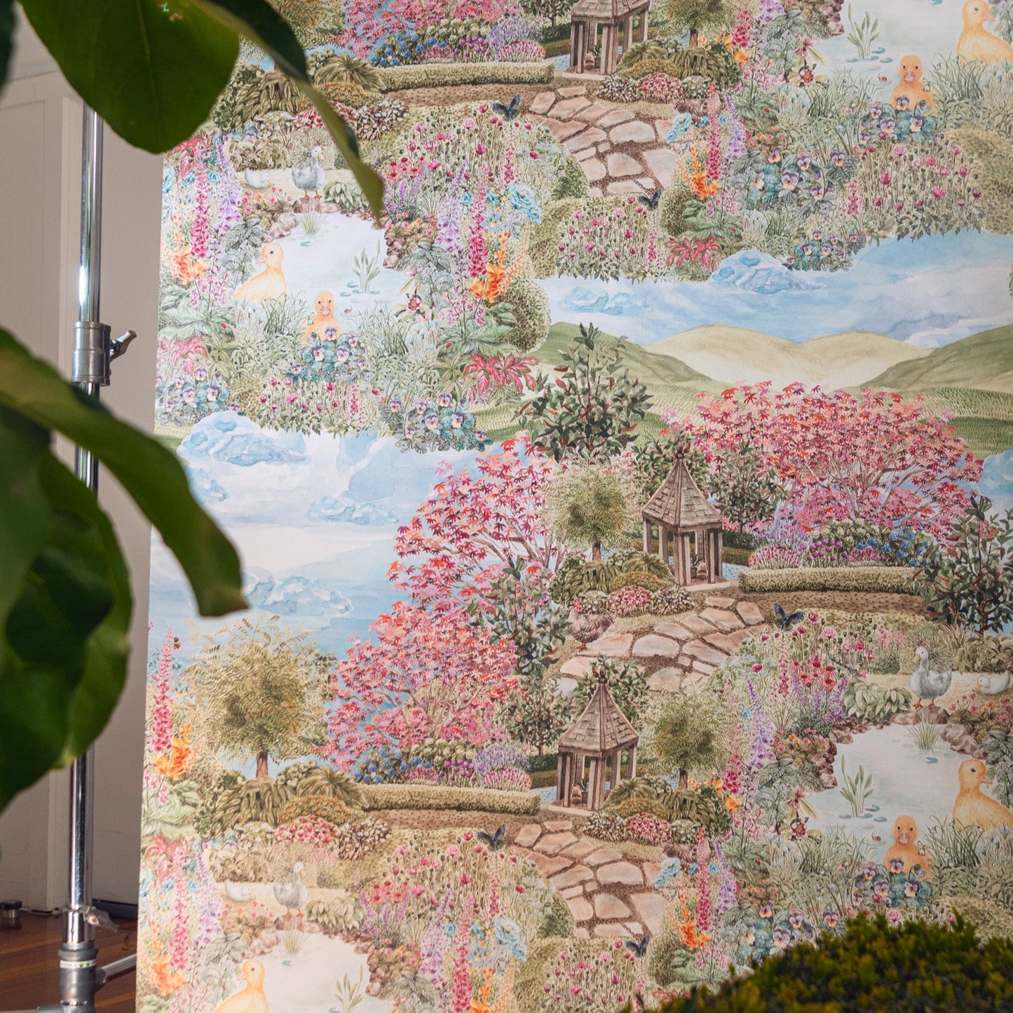 Country Garden 130cm wide x 300cm height
