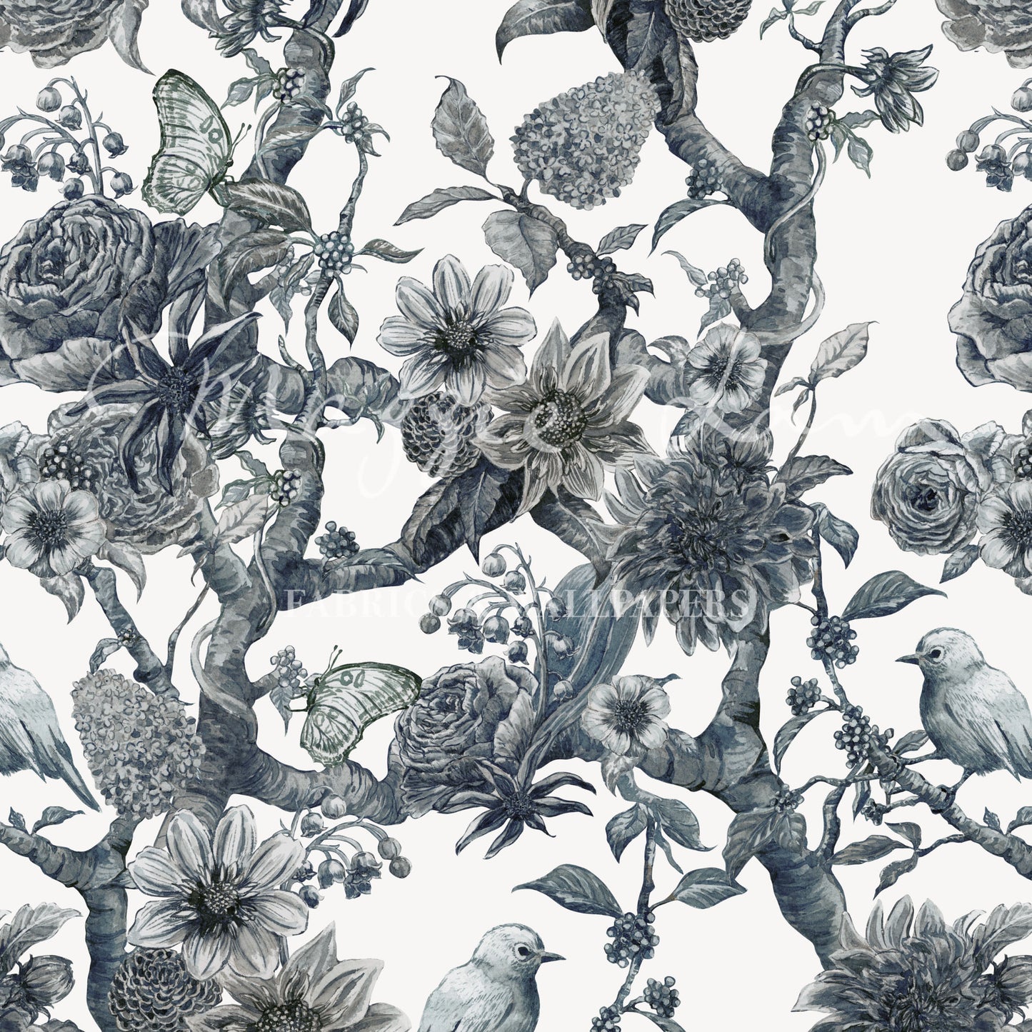 Chinoiserie Garden Peel & Stick Wall-Covering