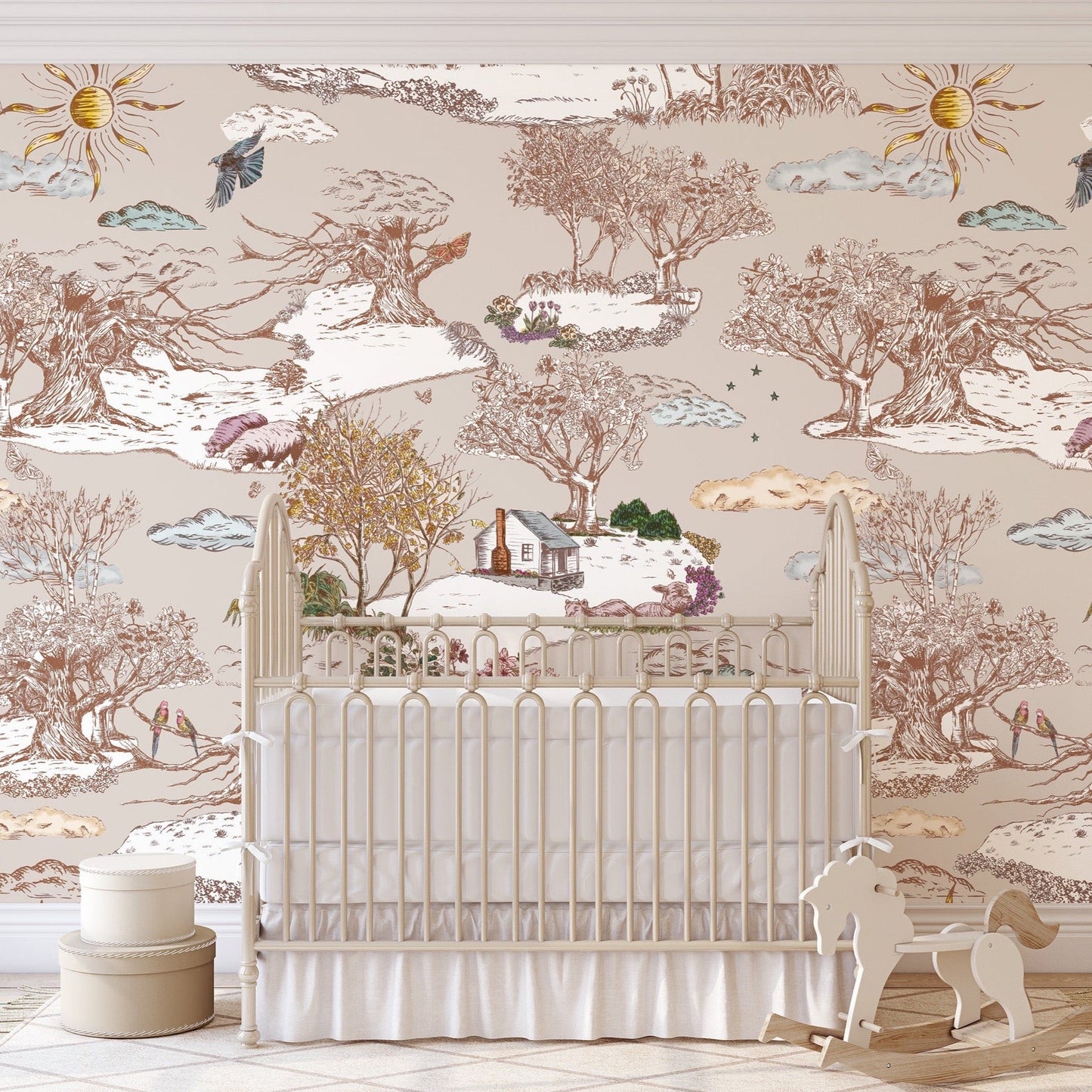 Beautiful Gift Mural Wallpaper_ 210cm wide x 300cm height IN STOCK