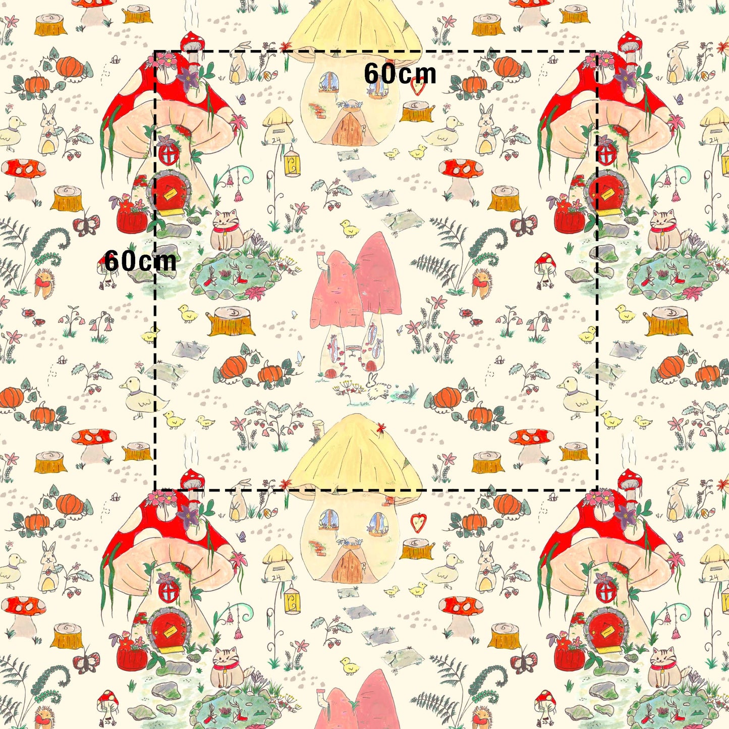 Mushroom Villa Cotton