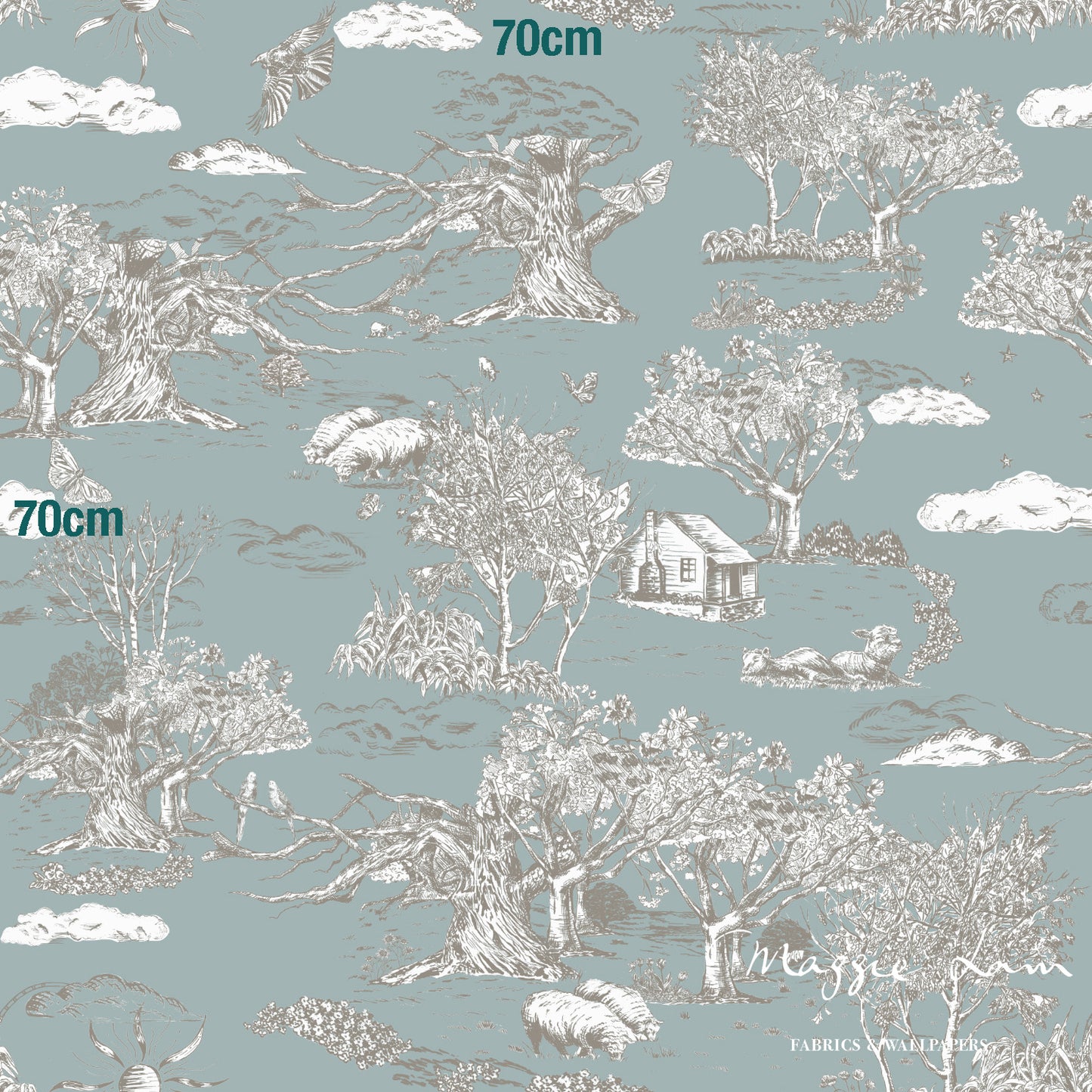 Blue Wonder 2023 Duckegg English Linen