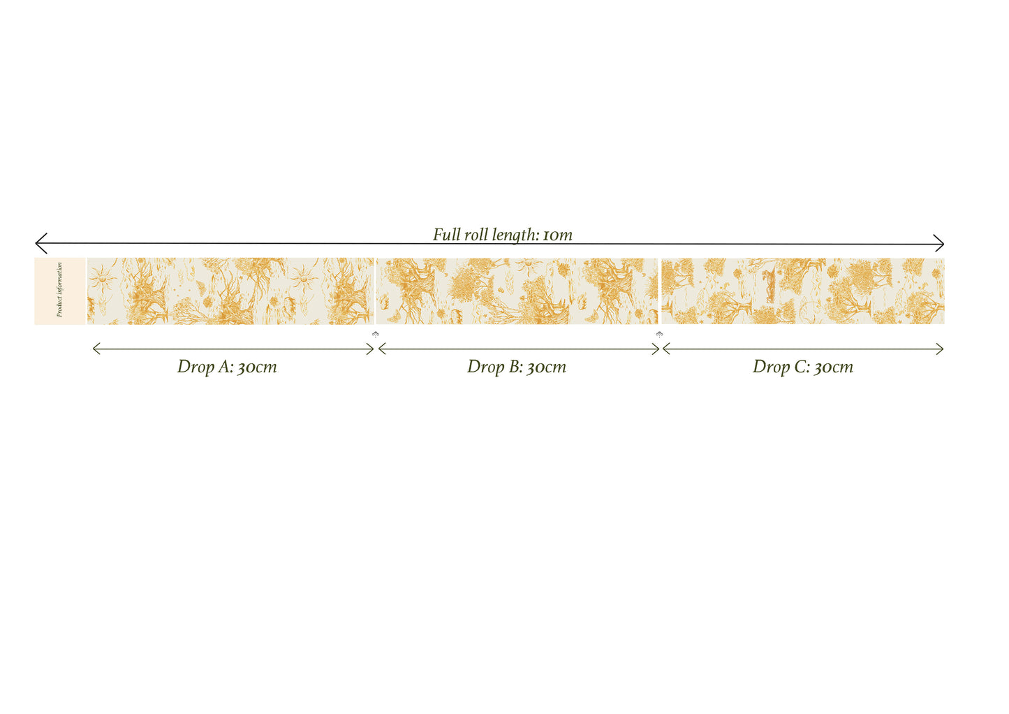 Blue Wonder in Golden Glow_ 210cm wide x 300cm height IN STOCK