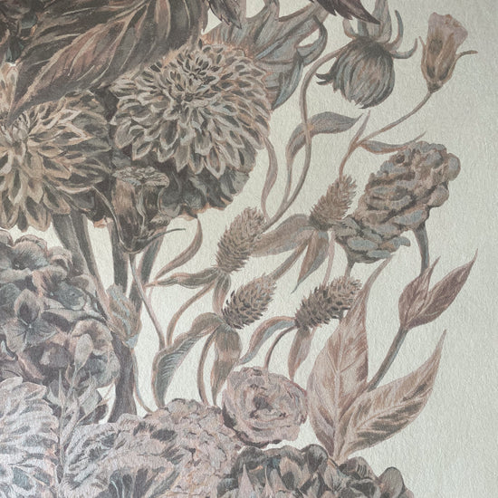 Lush With Hope on Textured Mica Non-Woven Wallpaper_52cm wide x 10.05m long_PRE ORDER