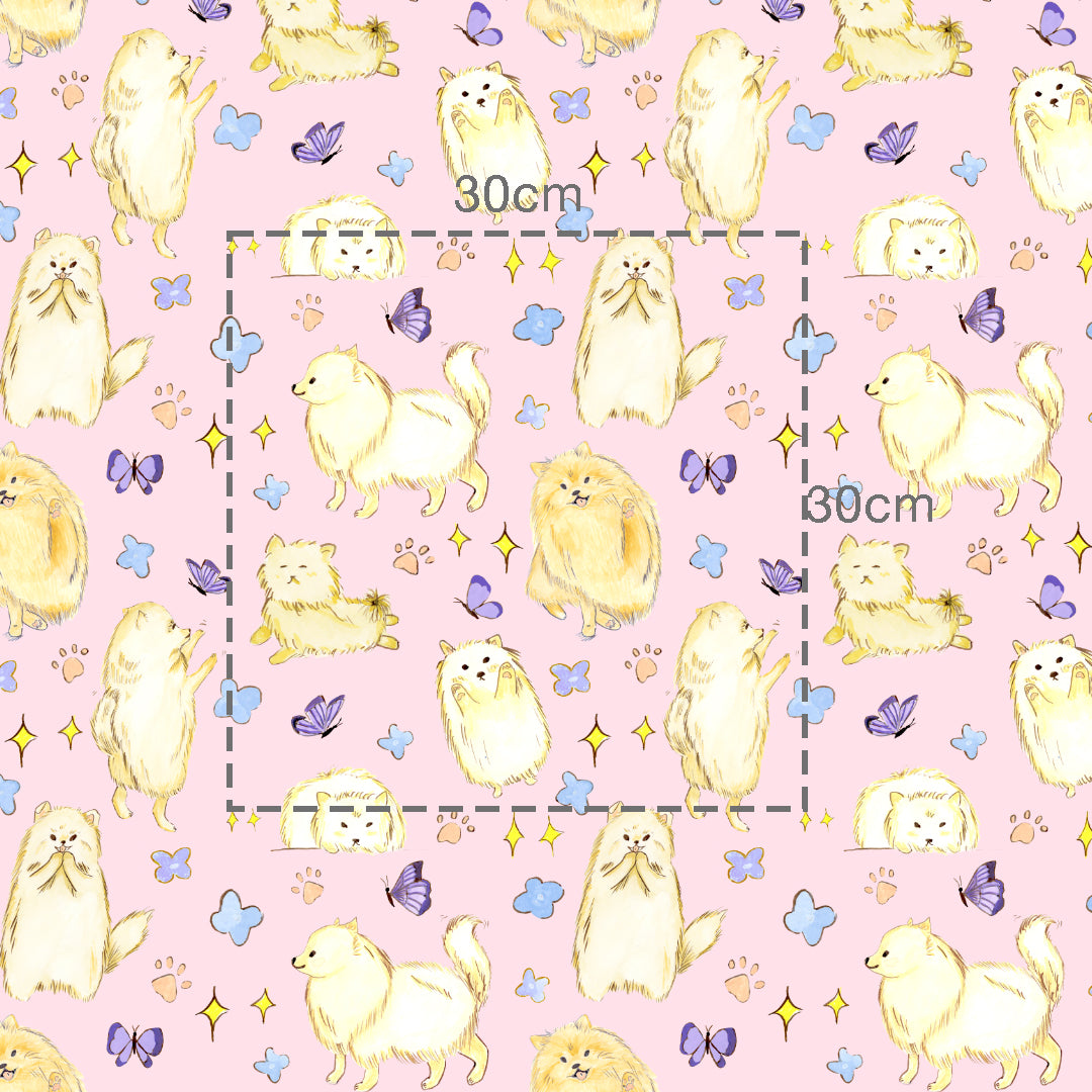 Pomeranian Play Cotton
