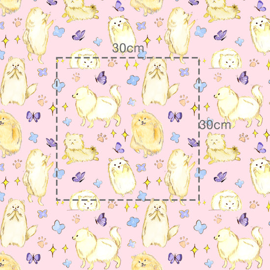 Pomeranian Play Cotton