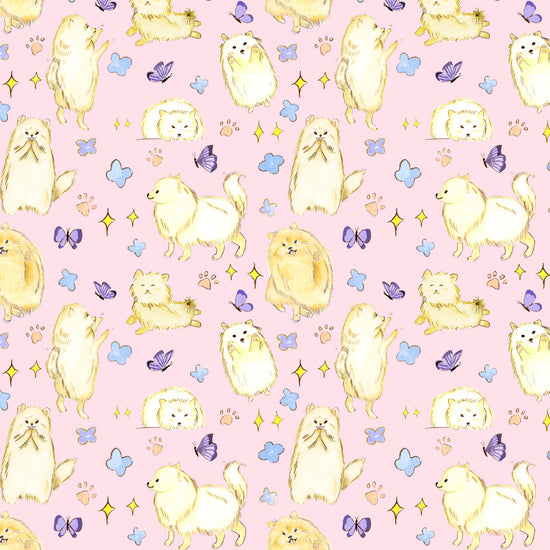 Pomeranian Play Cotton