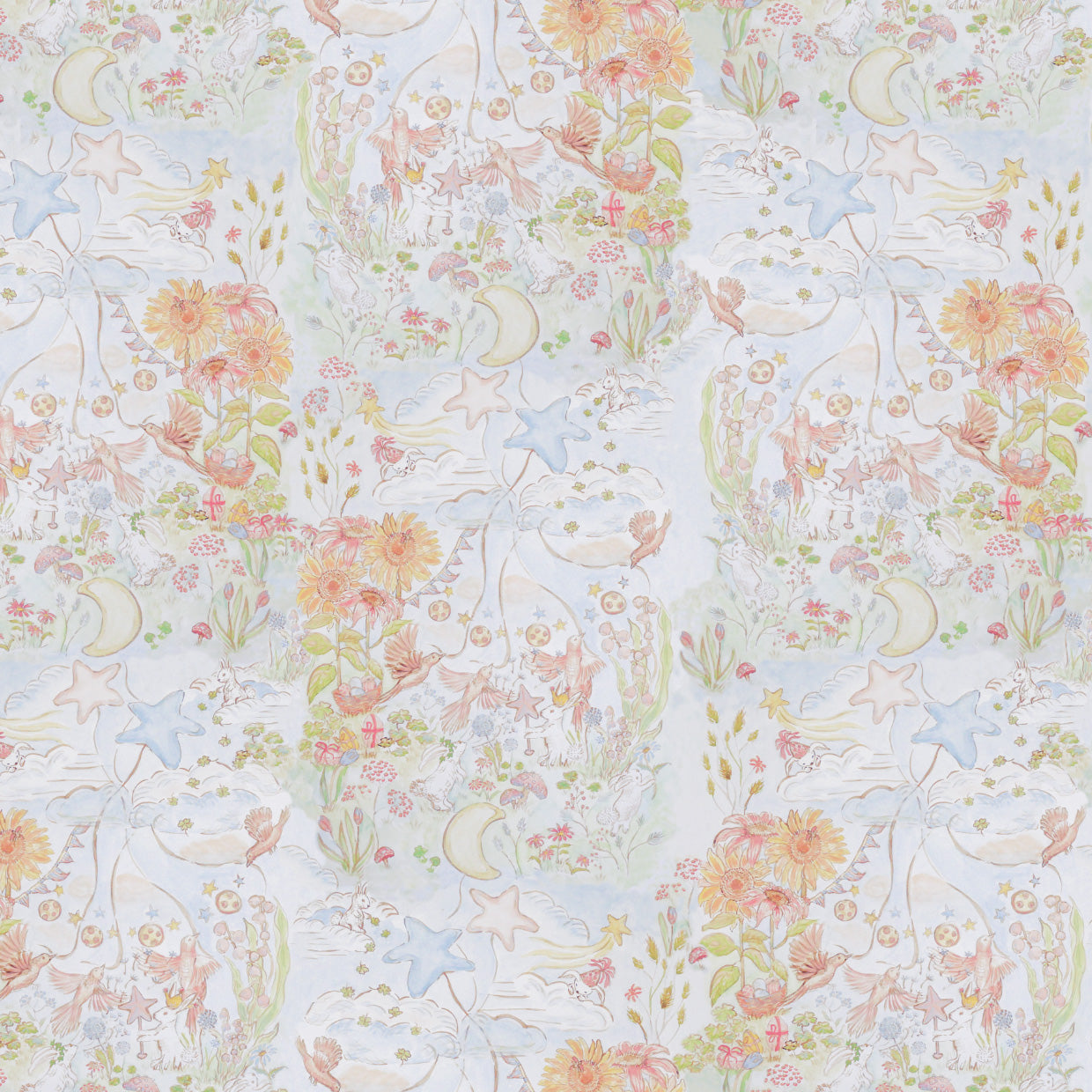 Bunny Fairies in Pastel Cotton