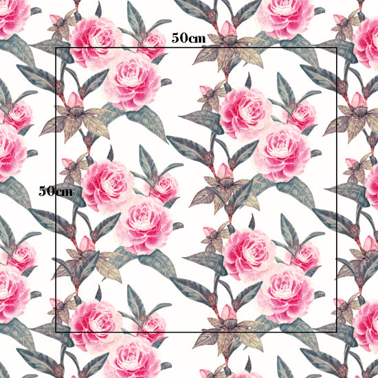 Roses Non-woven Wallpaper 130cm wide x 300cm height