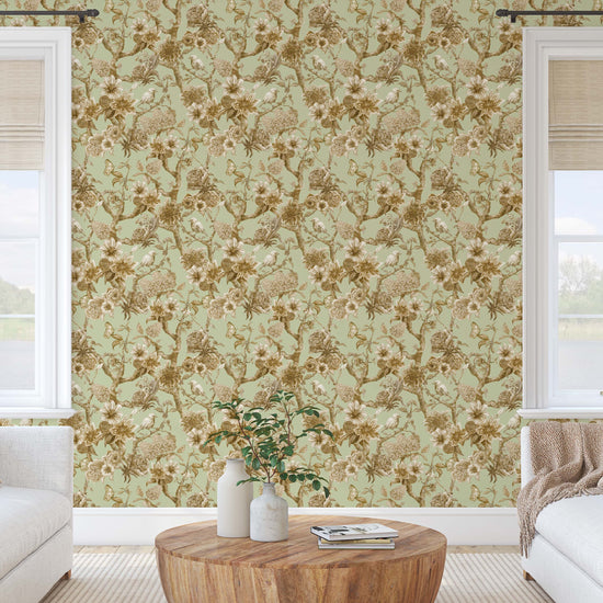 Load image into Gallery viewer, Chinoiserie Garden Non Woven Wallpaper

